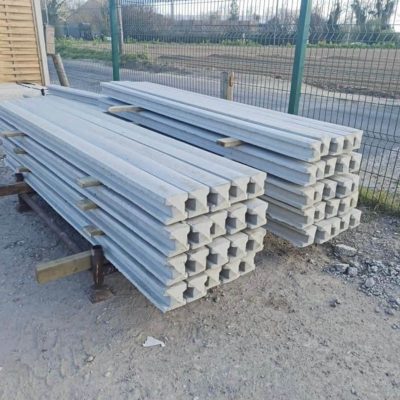 concrete intermediate slotted post 10ft 19